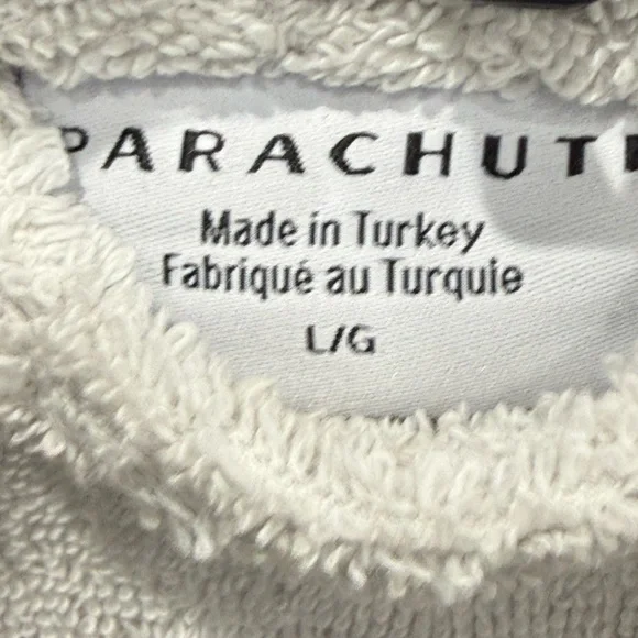 Parachute NEW Unisex Size Large Classic Turkish Cotton Robe